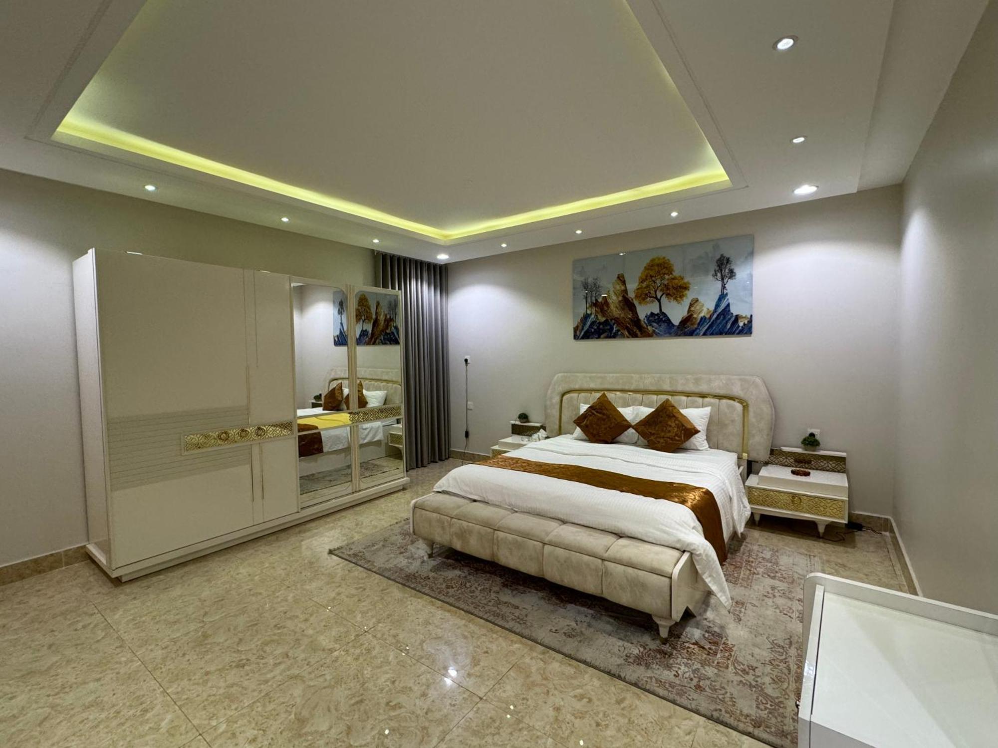 فاخرة غرفة وصالة النرجس ١٦ Apartment *